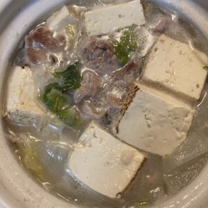 激ウマ豆腐鍋